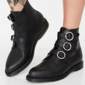 Dr. Martens Maudie Ankle Boots Black Size 10